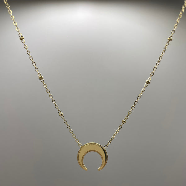 Collier "Lune" Or