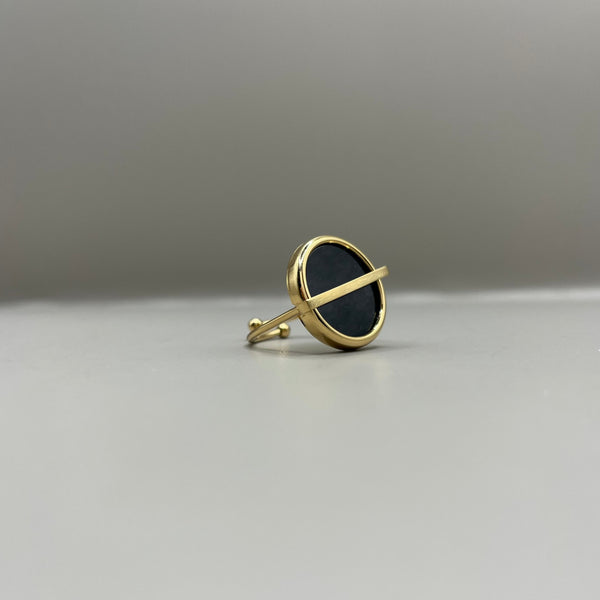 Bague "Iris" Noir