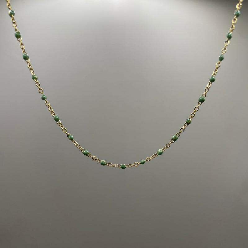 Collier "Perlé"