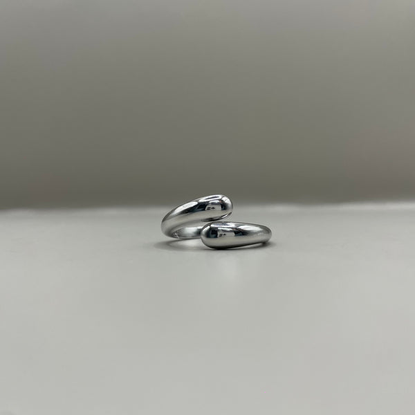 Bague "Goutte" Argent